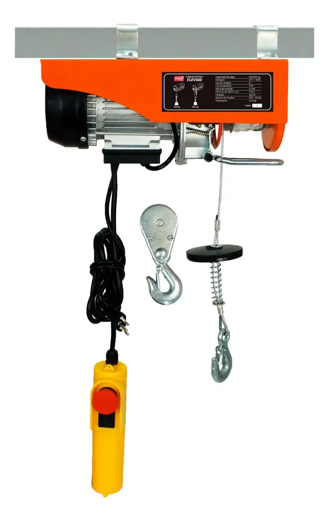 Guincho Talha Elétrica até 300kg Intech