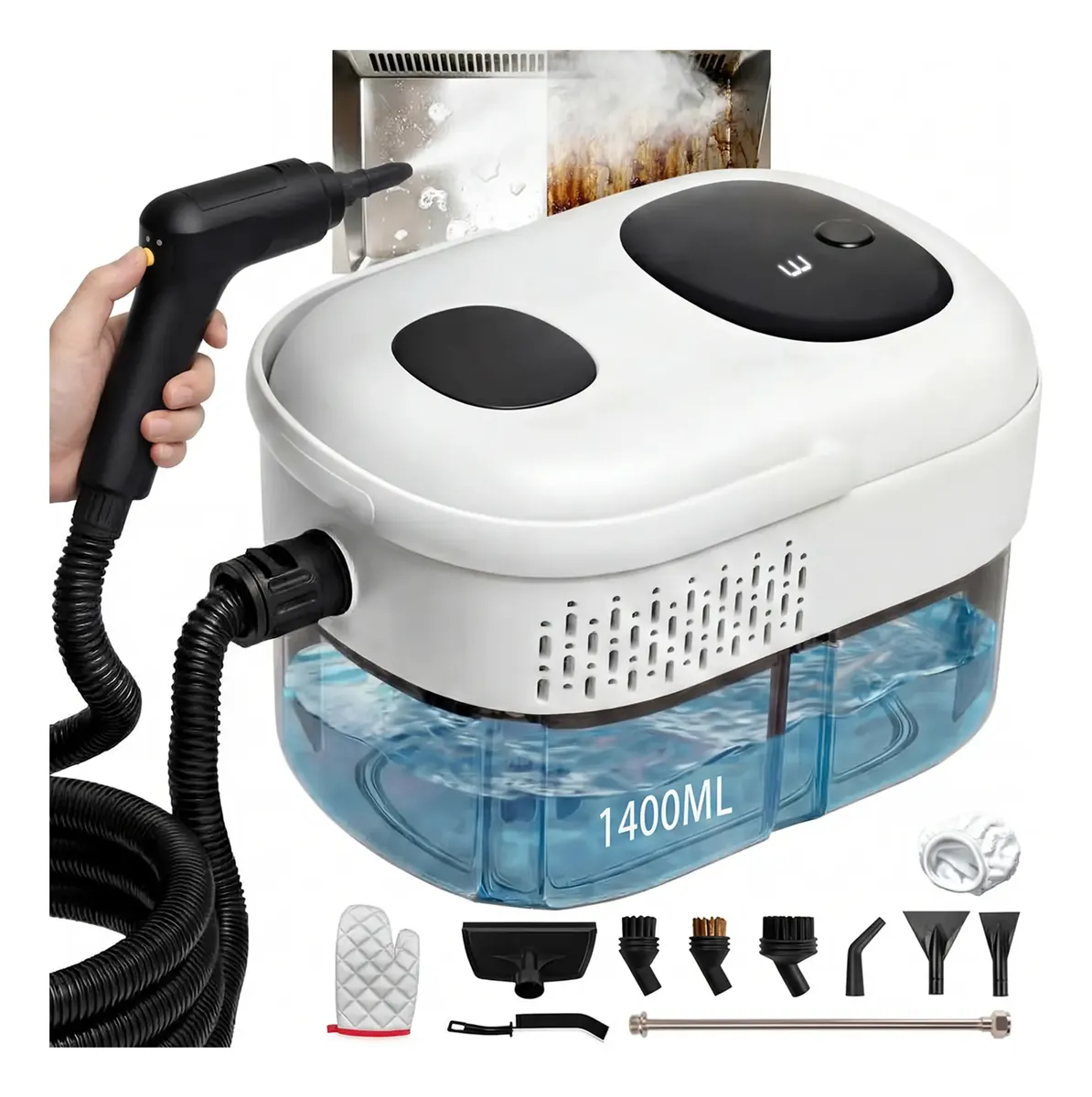 Limpador e vaporizador