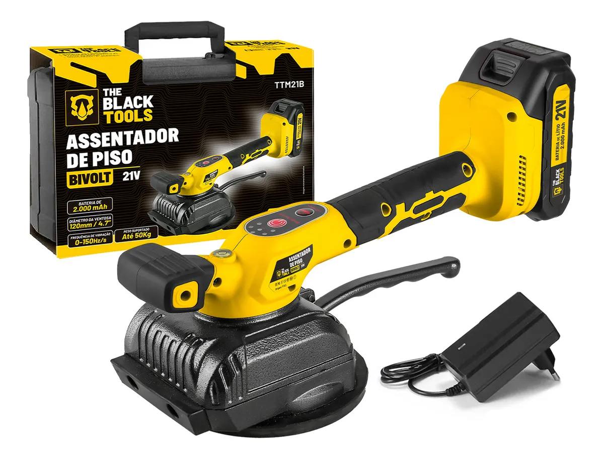 Maquina de assentar piso the black tools