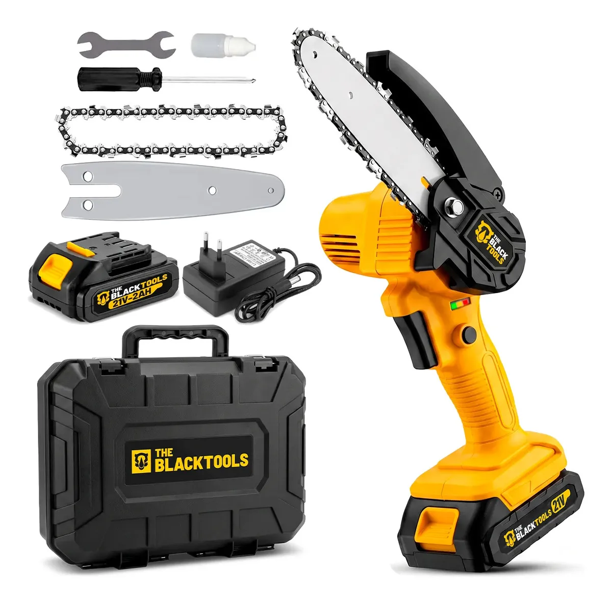 Mini Motoserra a bateria The Black Tools