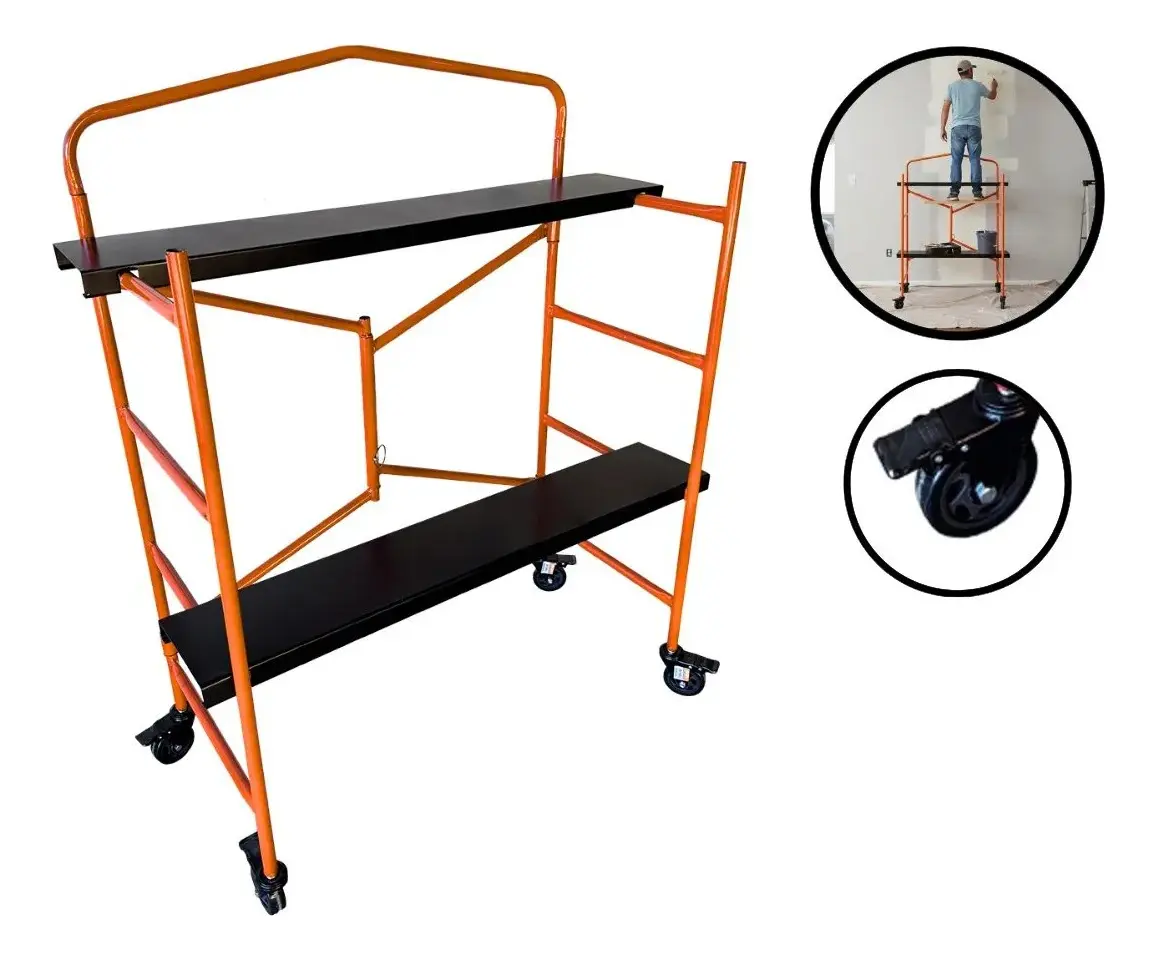 Andaime portátil dobravel frisa