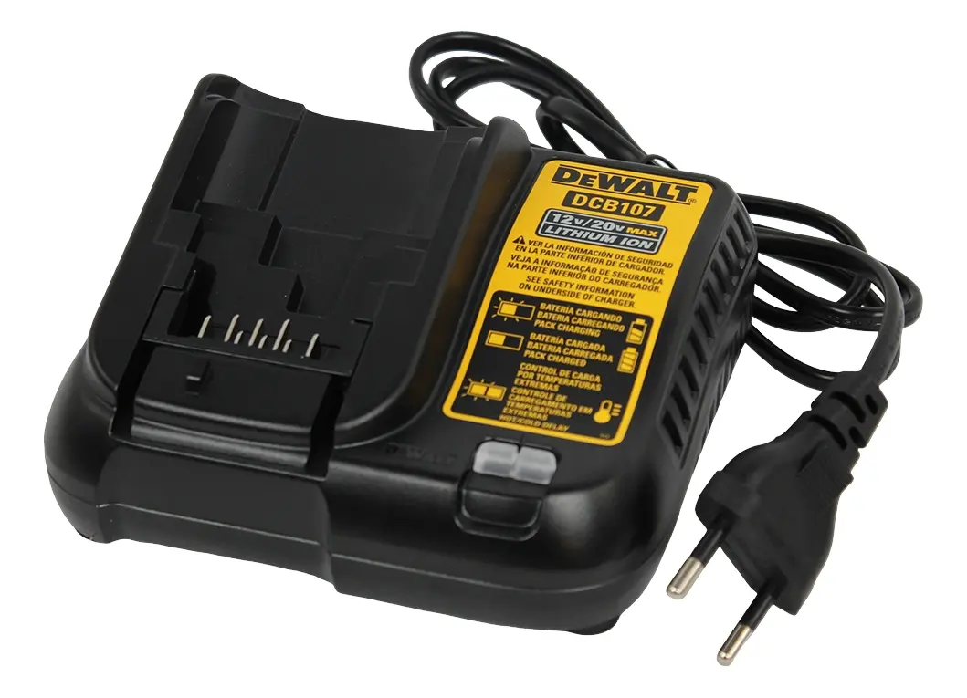 Carregador de bateria dewalt 12v a 20v