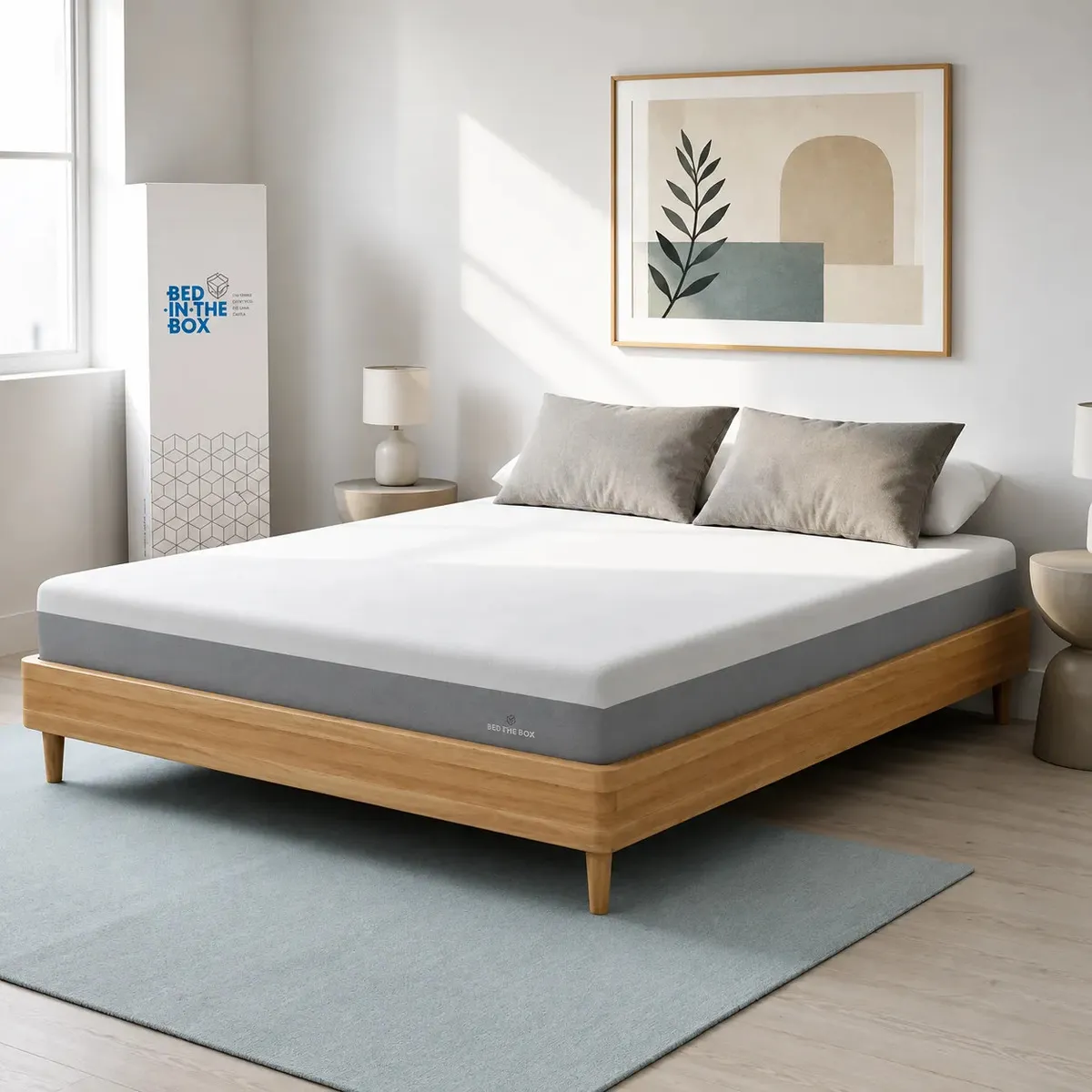 Colchão Bed in box viuva