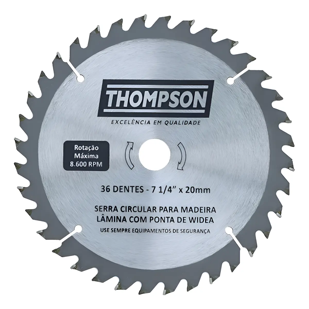 Disco de Serra 36 dentes Thompson