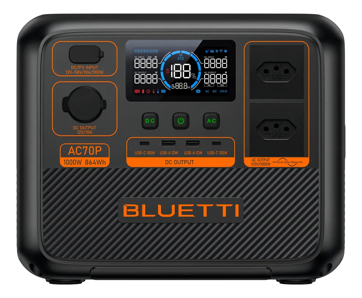 Estação de energia 1000w Bluetti