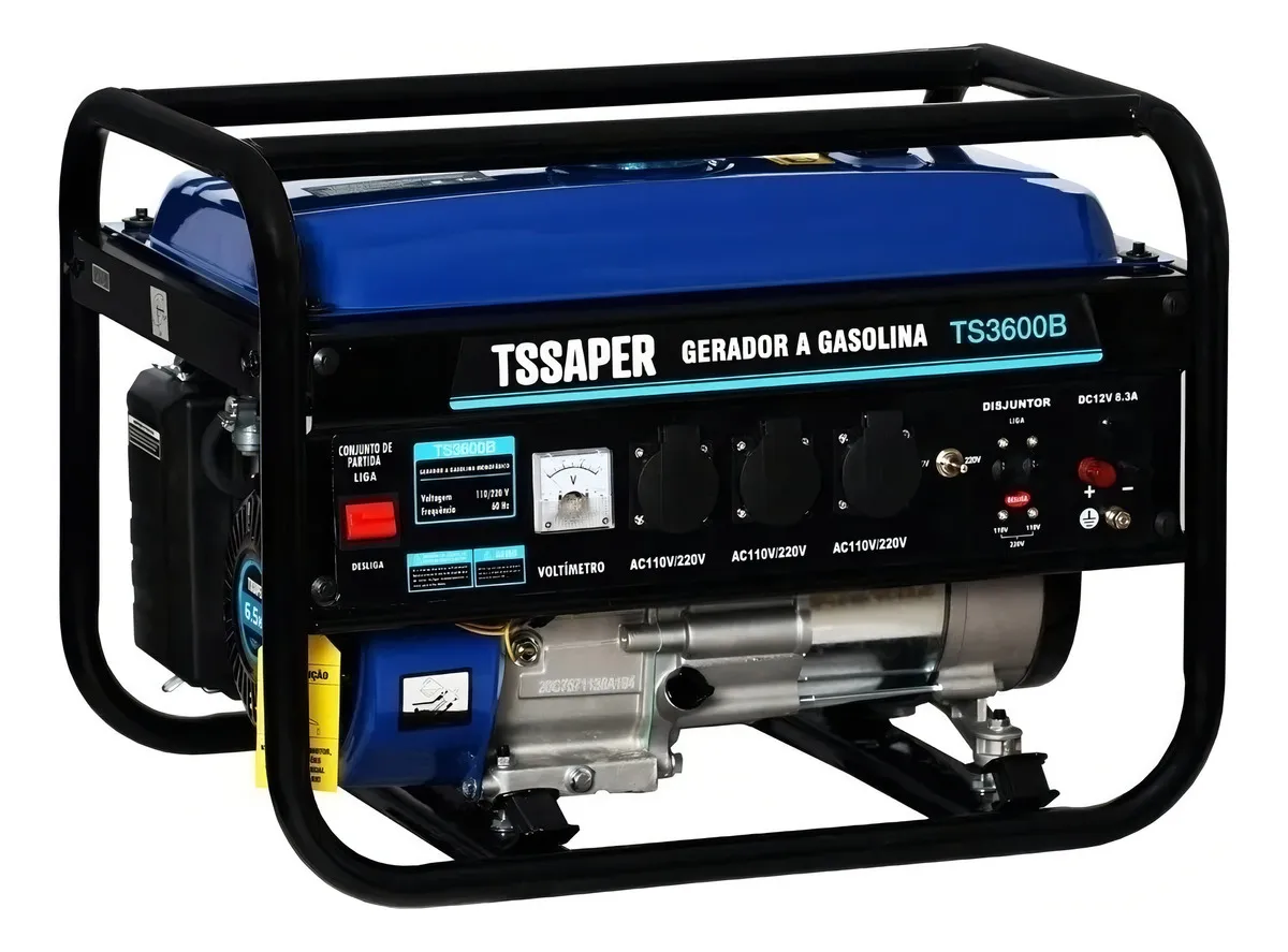 Gerador de energia a gasolina Tssaper