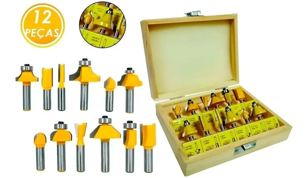 Kit de Fresas Titanium Platina