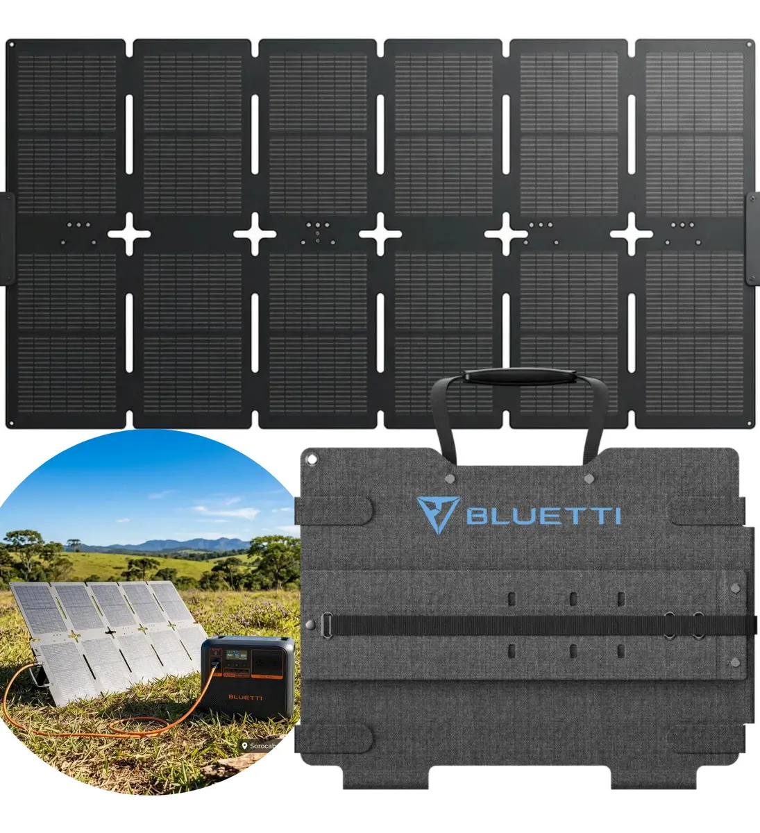 Painel Solar motorhome bluetti 220w