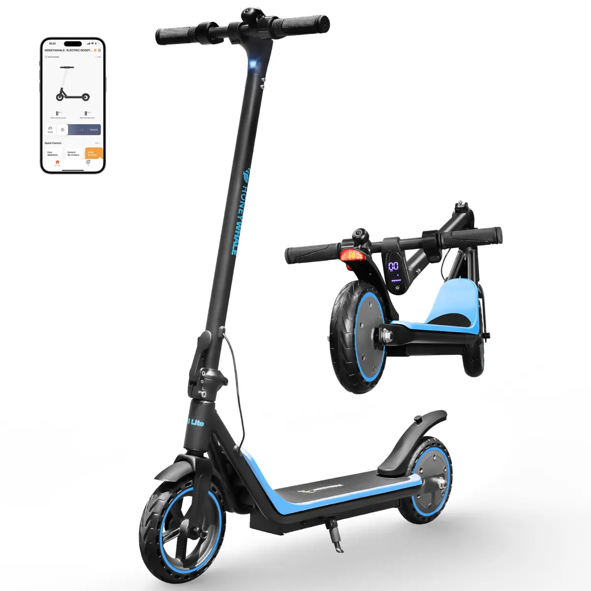 Patinete Elétrica 500W Honeywhale