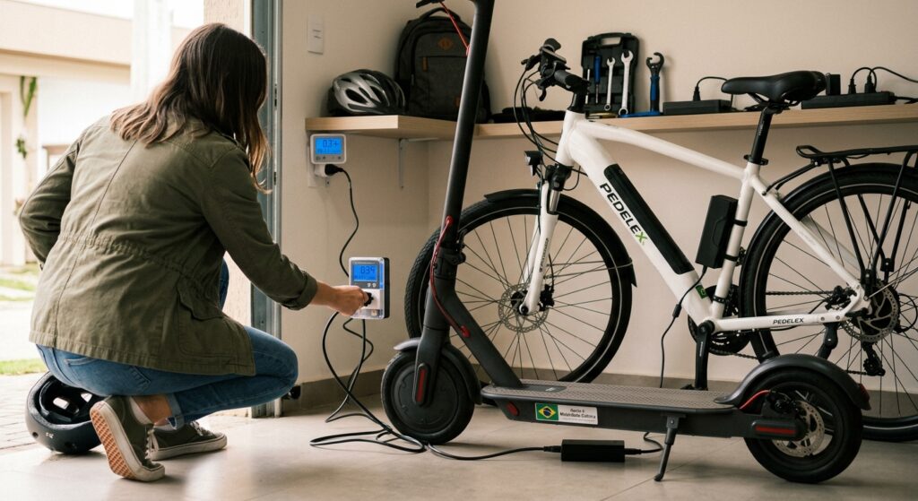 Quanto custa recarregar moto elétrica