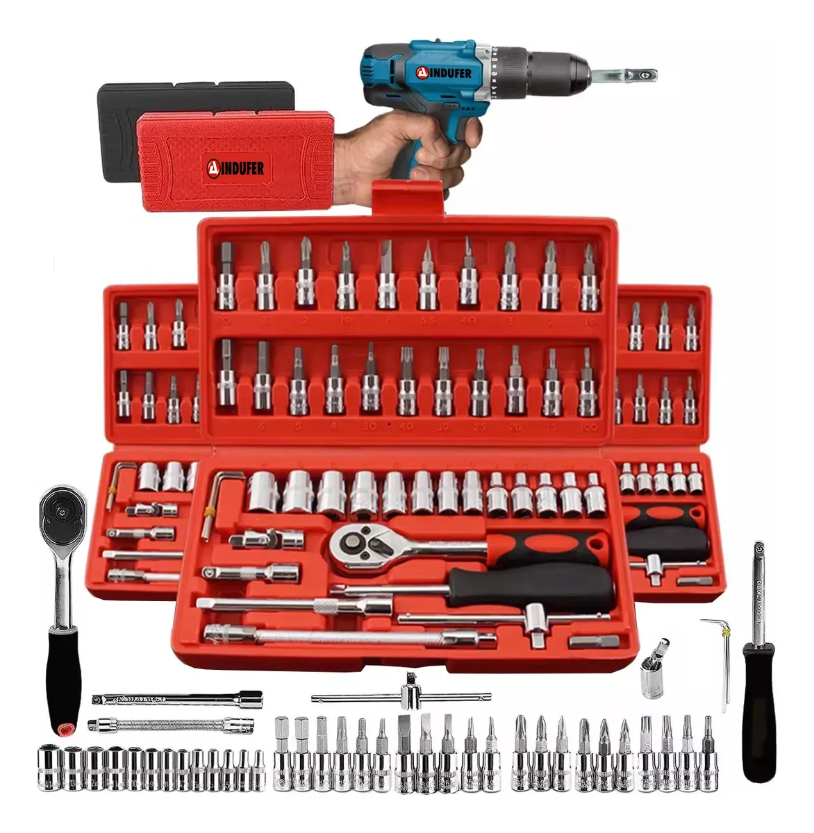 kit de ferramenta manual indufer ML