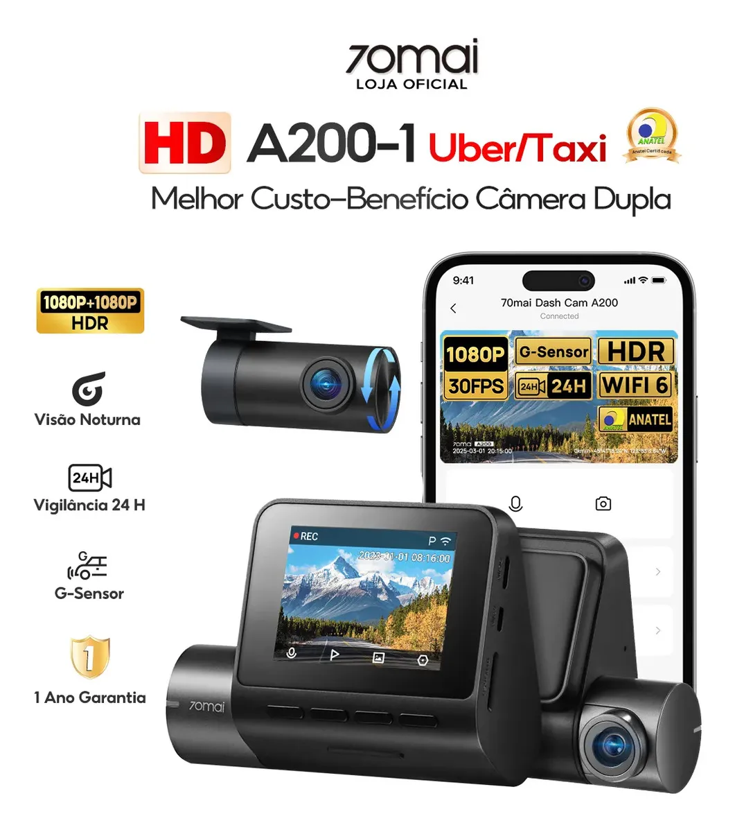 Camera Veicular 70mai
