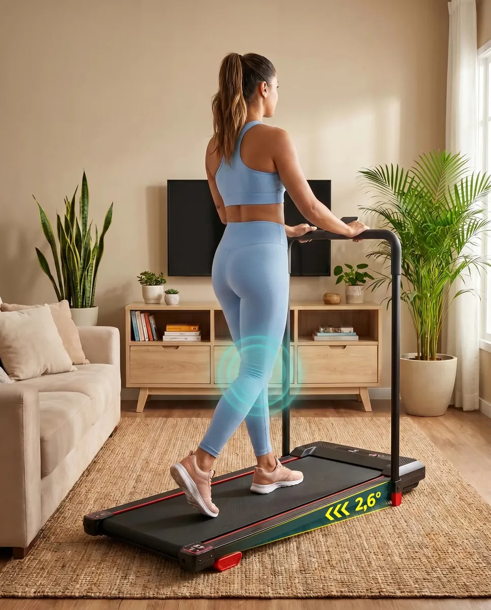 Esteira Ergonômica Compacta para Caminhada redfin